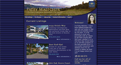 Desktop Screenshot of pattywaltcher.com
